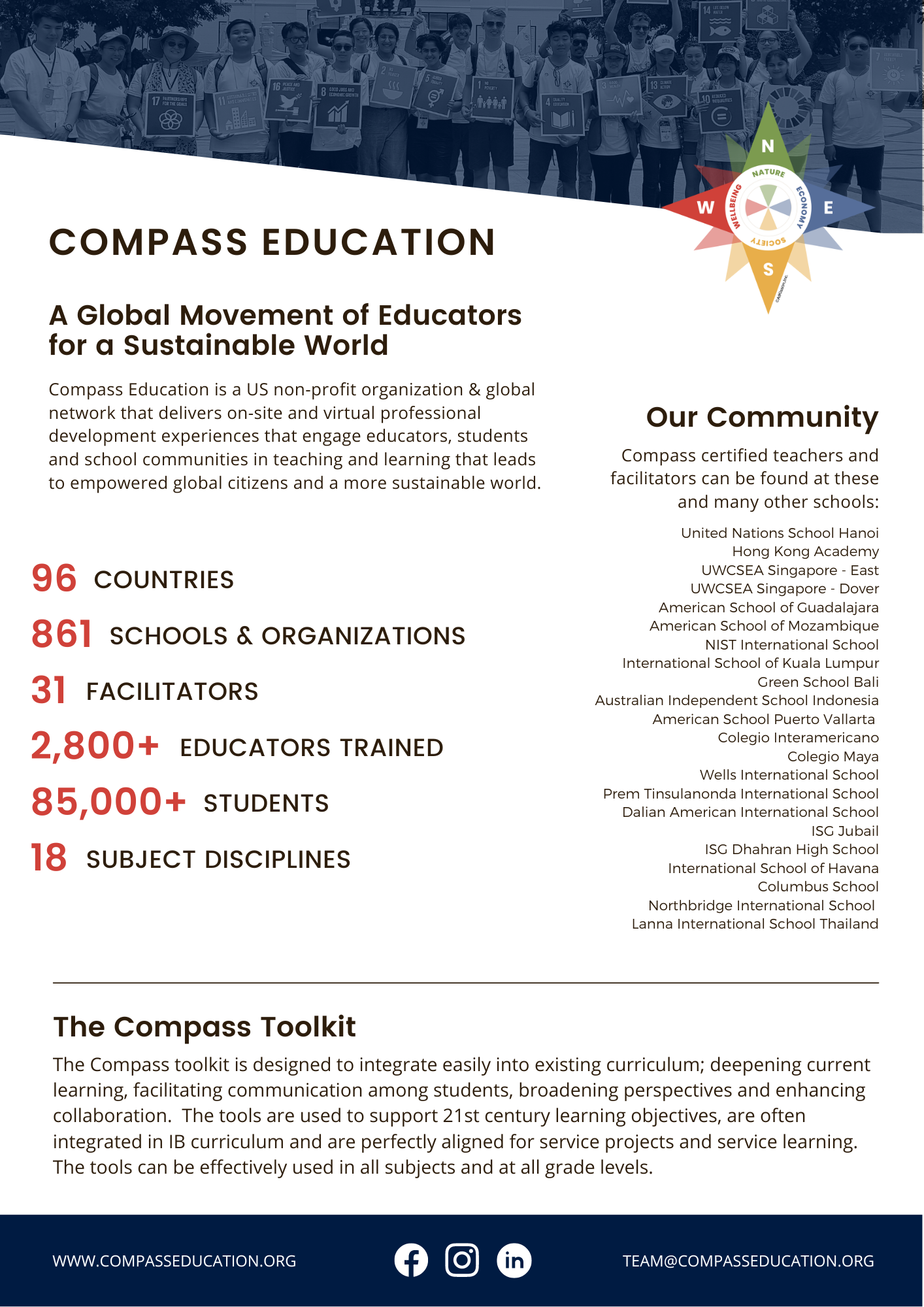 Compass Education Flyer - page 1